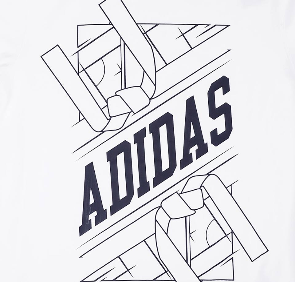 男款adidas运动休闲圆领短袖t恤