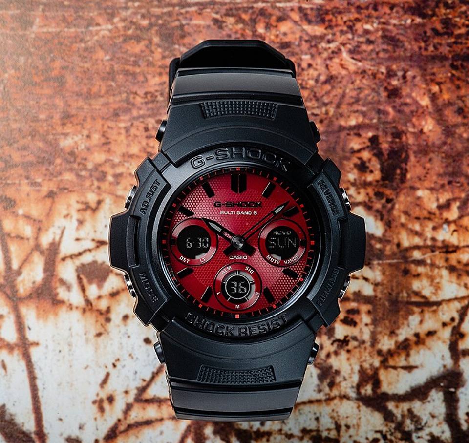 男款卡西欧casio防震防水太阳能运动男士手表0429015