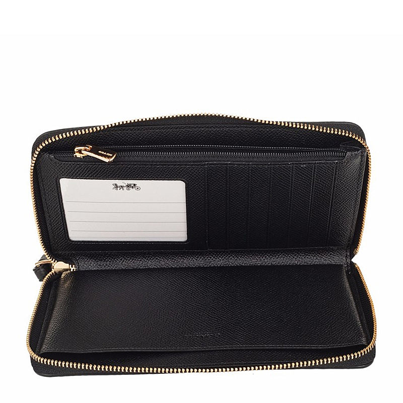 女款coach蔻驰女士钱包f75908imblk