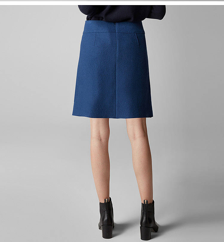 【女款】 轻奢德国女士格纹直筒短裙