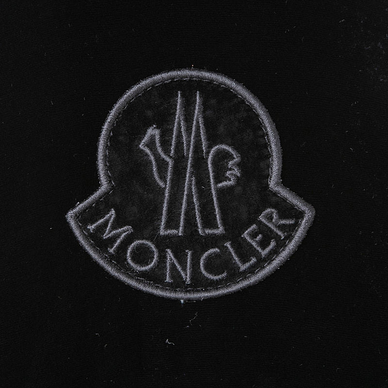 女款moncler蒙口女士黑色丝绸混纺棉服4699900549sf999